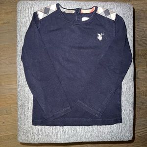 Burberry 3T long sleeve T shirt
